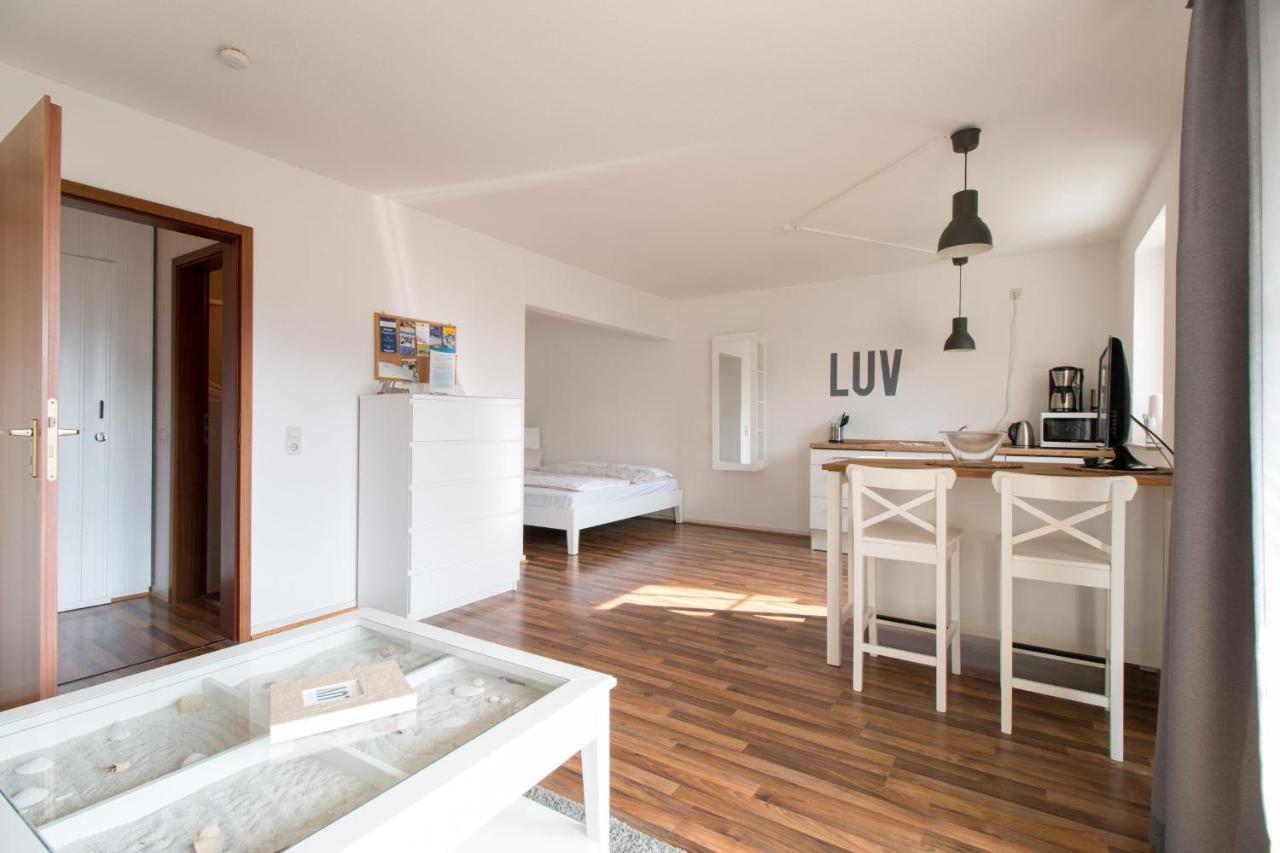 Fewo1846 Strandresidenz Wassersleben - Luv - Komfortables Studio-Apartment Mit Balkon Und Meerblick Harrislee Exterior photo